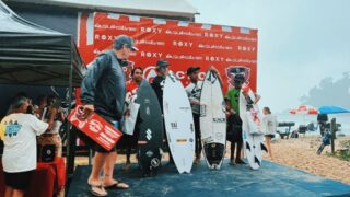 King and Queen of the Groms 2026, apresentado por Quiksilver e Roxy, em Itamambuca, Ubatuba (SP). Foto: Divulgação