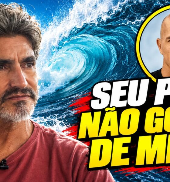 Ader Oliveira relembra uma mensagem de Kelly Slater para Gabriel Medina. Charles explica como protegia o foco do filho nas competições.